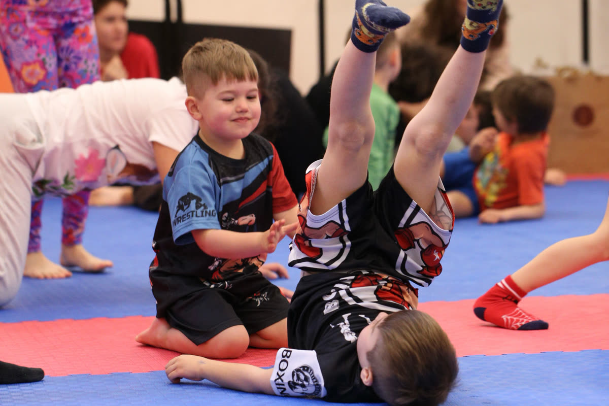 Preschool kids class at PLATFORMA Jiu Jitsu